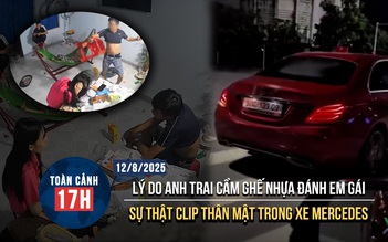 Toàn cảnh 17h: Thực hư clip thân mật trong xe Mercedes | Hanoi Metro cấm mang xe đạp điện lên tàu?