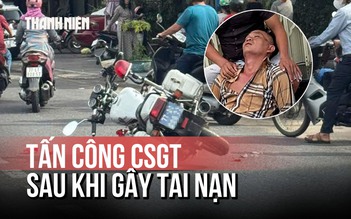 Bắt người tấn công CSGT sau khi gây tai nạn ở Gia Lai