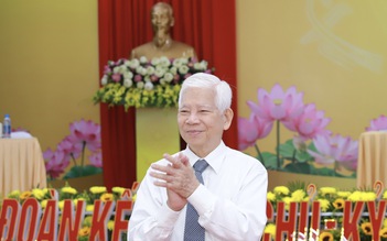 TP.HCM: Nguyên Chủ tịch nước Nguyễn Minh Triết dự đại hội Đảng bộ phường Phú An