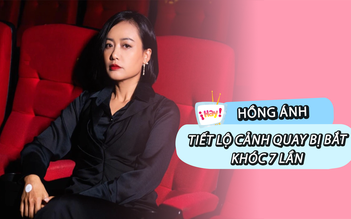 Hồng Ánh trở lại với điện ảnh, tiết lộ cảnh quay bị bắt khóc 7 lần