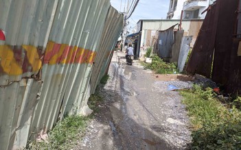 Công trình bỏ dở dang, người dân bức xúc