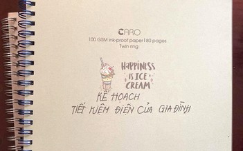 Cuốn sổ ghi điện ở nhà tôi