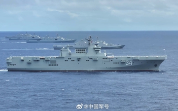 Trung Quốc bổ sung tàu tấn công đổ bộ Type 075 cho Chiến khu Nam Bộ