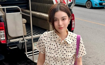 Họa tiết chấm bi đang được các sao châu Á ưa chuộng mùa này