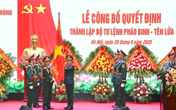 Thành lập Bộ Tư lệnh Pháo binh - tên lửa