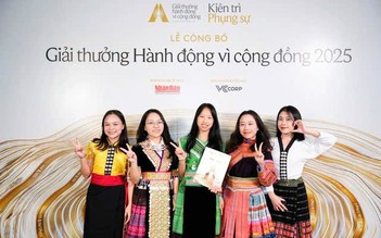 Giải thưởng Hành động vì cộng đồng tôn vinh tinh thần 'kiên trì phụng sự'