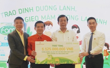 Chương trình sữa đậu nành học đường hỗ trợ học sinh tiểu học vùng khó