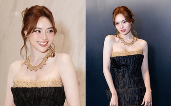 Ninh Dương Lan Ngọc mặc gợi cảm, đeo trang sức 6 tỉ đi sự kiện