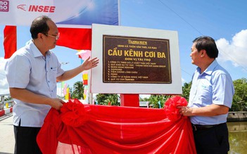 Báo Thanh Niên khánh thành cây cầu hơn 830 triệu đồng ở Cà Mau