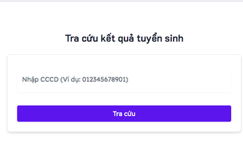 Từ điểm chuẩn, làm thế nào để thí sinh biết đã trúng tuyển?