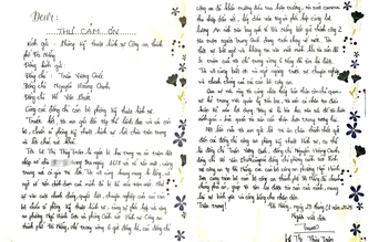 Phá án ‘thần tốc’ 6 tiếng, công an Đà Nẵng nhận lá thư tay cảm ơn đặc biệt