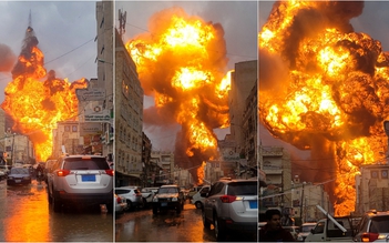 Cáo buộc Houthi dùng đạn chùm, Israel không kích thủ đô Yemen