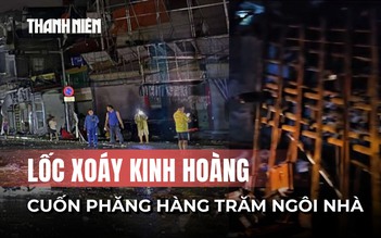 Tan hoang sau lốc xoáy ở Ninh Bình: 1 người tử vong, hơn 200 nhà hư hại