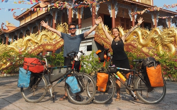 Đạp xe từ Pháp đến khám phá vẻ đẹp Việt Nam