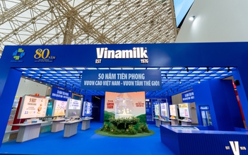 Gian hàng của Vinamilk tạo dấu ấn nổi bật tại Triển lãm Thành tựu Đất nước