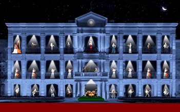 Biến 27 ô cửa Bảo tàng Đà Nẵng thành sân khấu trình diễn âm nhạc