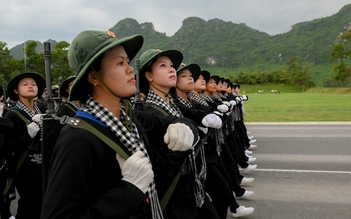 Hành trình đặc biệt của các cô gái từ miền Nam ra Hà Nội diễu binh