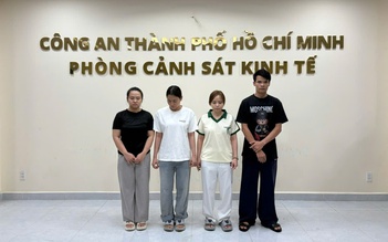 Công an TP.HCM bắt 9 người thuộc 2 nhà hàng vì bán 'bóng cười'