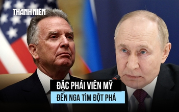 Đặc sứ của ông Trump đến Nga tìm đột phá đàm phán về Ukraine