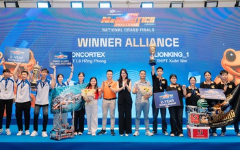 Học sinh Đắk Lắk và Hà Nội giành quán quân cuộc thi học thuật và công nghệ