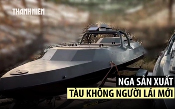 Nga phát triển xuồng không người lái tự sát, Ukraine lo lắng theo dõi