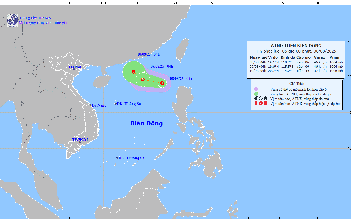 Áp thấp nhiệt đới xuất hiện trên Biển Đông, sắp đón thêm bão Podul