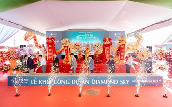 Khởi công Diamond Sky - căn hộ cao cấp và TTTM đầu tiên tại Van Phuc City