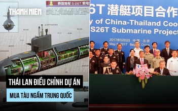Thái Lan tiếp tục mua tàu ngầm Trung Quốc sau điều chỉnh dự án