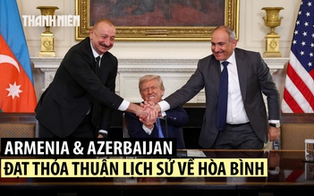 Ông Trump làm trung gian, Armenia và Azerbaijan ký tuyên bố hòa bình