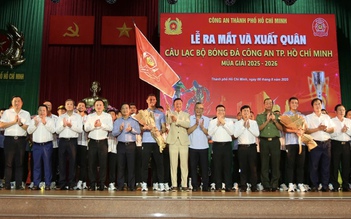 Lãnh đạo TP.HCM dự lễ xuất quân CLB CA TP.HCM: Biểu tượng hào hùng trở lại, đặt mục tiêu cao