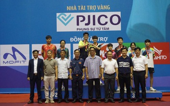 Con trai cựu danh thủ Vũ Mạnh Cường tỏa sáng, bóng bàn CAND T&T lại vô địch tuyệt đối