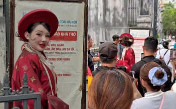 Phía Ngân 98 nói gì vụ bị yêu cầu rời khỏi Nhà thờ Lớn?