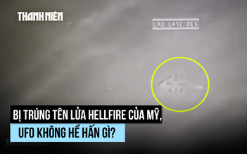 Tên lửa Mỹ bắn trúng, UFO không hề hấn gì?