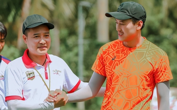 Cựu danh thủ Nguyễn Hồng Sơn trở lại 'Cầu thủ nhí' sau 3 năm