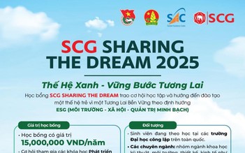 Học bổng SCG Sharing the Dream lần thứ 19 đồng hành cùng ước mơ người trẻ Việt
