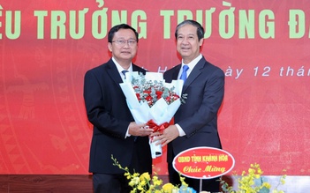 Tiến sĩ Quách Hoài Nam là tân Hiệu trưởng Trường ĐH Nha Trang