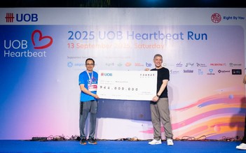 UOB Việt Nam gây quỹ hơn 940 triệu đồng qua Giải chạy bộ UOB Heartbeat Run 2025