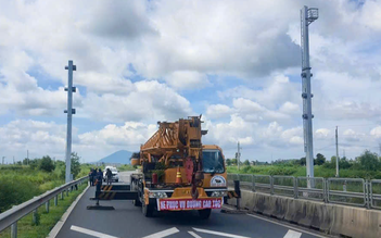 Luân phiên đóng cao tốc Vĩnh Hảo - Phan Thiết để lắp giá đỡ camera