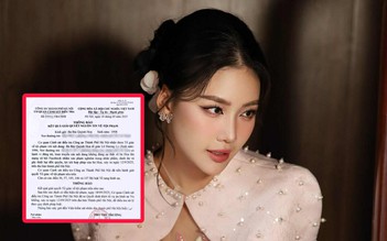 Bùi Quỳnh Hoa làm việc với cơ quan chức năng vụ bị dọa tung clip nhạy cảm