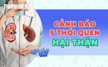 5 thói quen âm thầm hại thận
