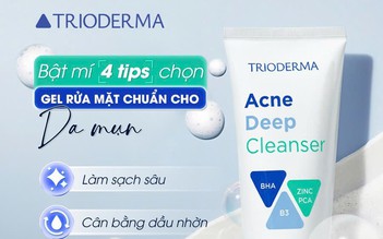 Review sữa rửa mặt Trioderma Acne Deep Cleanser có giúp sạch sâu, hỗ trợ giảm mụn?