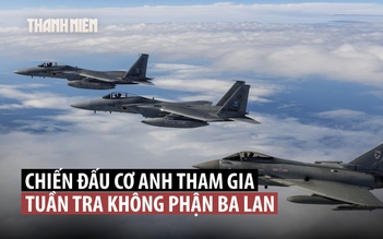 Xem chiến đấu cơ Typhoon Anh xuất kích tuần tra không phận Ba Lan