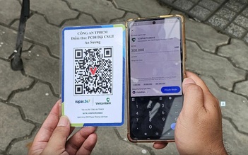 Đóng phạt giao thông qua QR code: Văn minh, tiện lợi