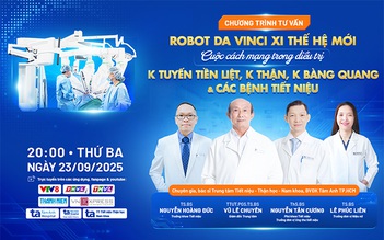 Robot Da Vinci Xi: giải pháp mới nâng cao hiệu quả điều trị ung thư Tiết niệu