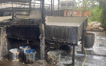 Chế biến mủ cao su không phép gây ô nhiễm