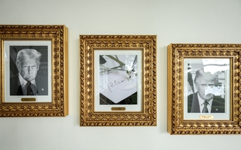 Nhà Trắng treo tranh 'Đại lộ Danh vọng Tổng thống', bất ngờ ‘chân dung’ ông Biden