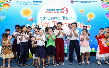 Vui hội trăng rằm rộn ràng nụ cười ở mái nhà 'Thanh Niên'