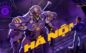 ‘Robot đại chiến’, hình ảnh cực kỳ mới mẻ của V-League