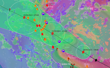 Bão số 10 đang mạnh cấp 12, dự báo đổ bộ Nghệ An - bắc Quảng Trị