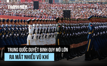 Trung Quốc duyệt binh lớn kỷ niệm 80 năm chiến thắng phát xít